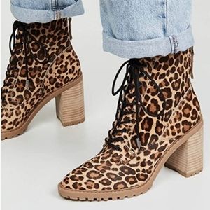 NWOT Dolce Vita Norma Leopard Print boots